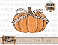 Neutral Leopard Pumpkin