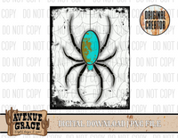 Turquoise Spider