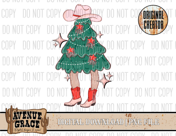 Fancy Cowgirl Tree