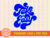 Take It Easy Blue