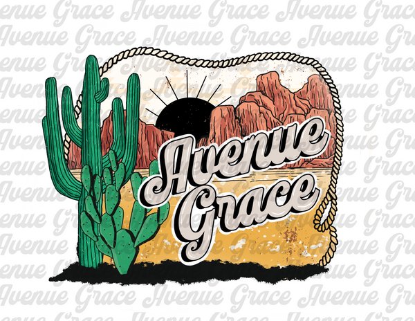 PreMade Logo Cactus Desert