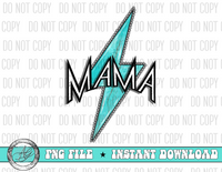 Mama Turquoise Lightning