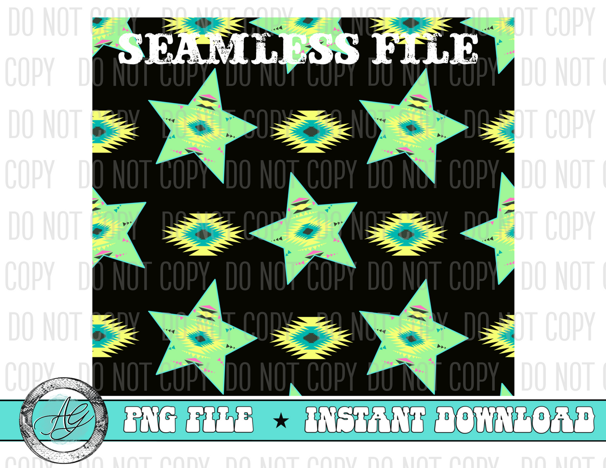 Aztec Star Seamless – Avenue Grace