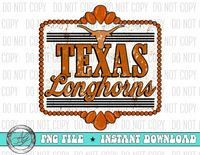 TEXAS LONGHORNS WESTERN