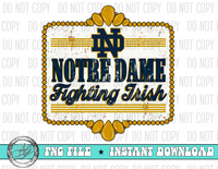 NOTRE DAME IRISH WESTERN