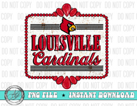 LOUISVILLE CARDINALS WESTERN