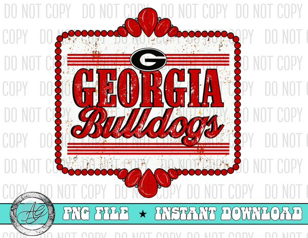 GEORGIA BULLDOGS WESTERN