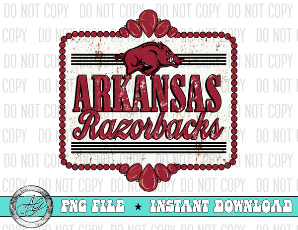 ARKANSAS RAZORBACKS WESTERN