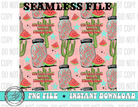 Watermelon Moonshine Seamless