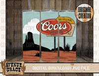 Coors Deser Tumbler Wrap