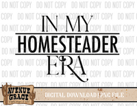 Homesteader Era