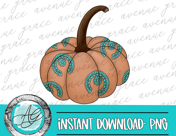 Western Turquoise Pumpkin