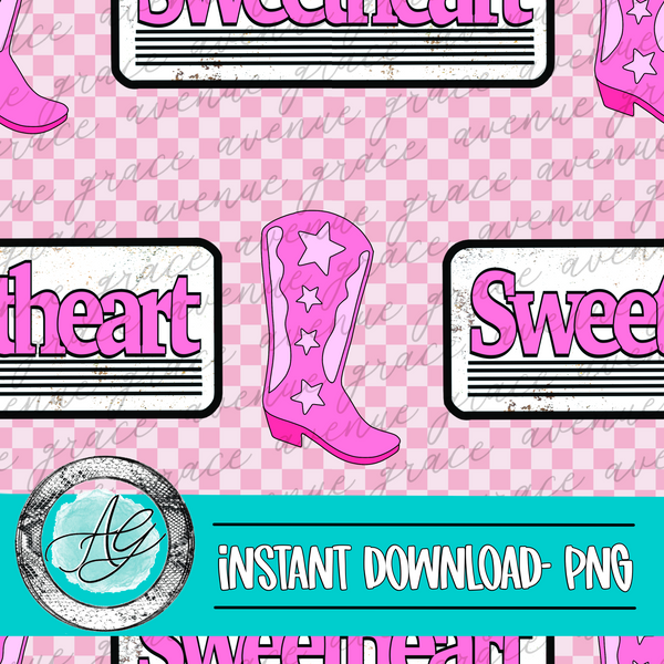 Sweetheart Seamless Pattern