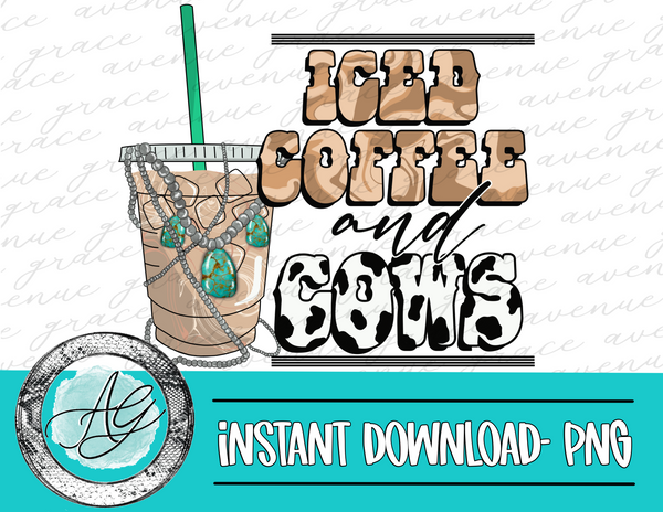 Iced Coffee & Cows