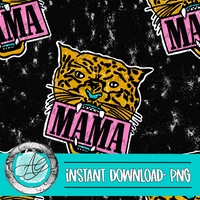 MAMA Tiger Seamless Pattern