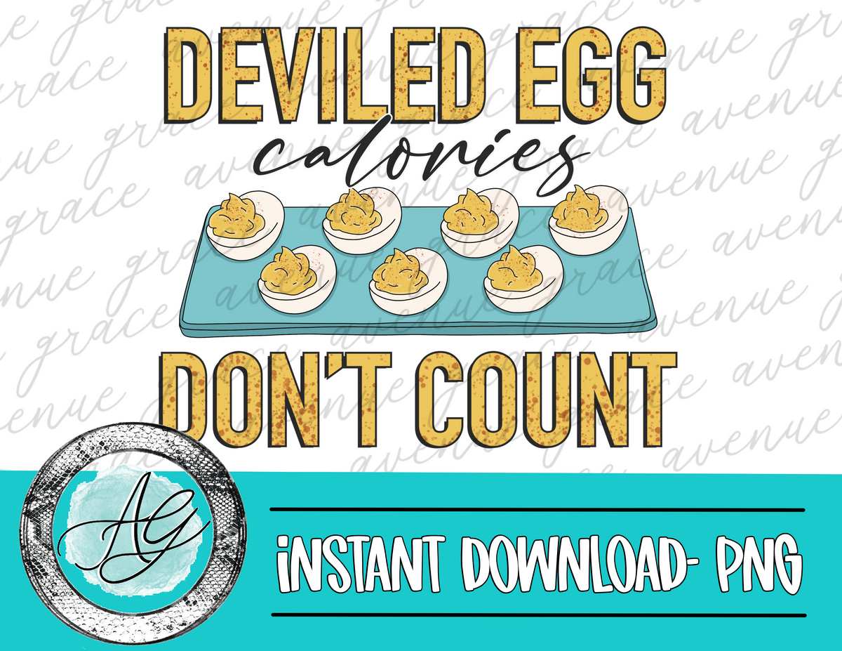 Deviled egg Calories Don’t Count Avenue Grace