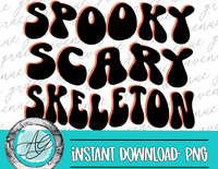 Spooky Scary Skelton