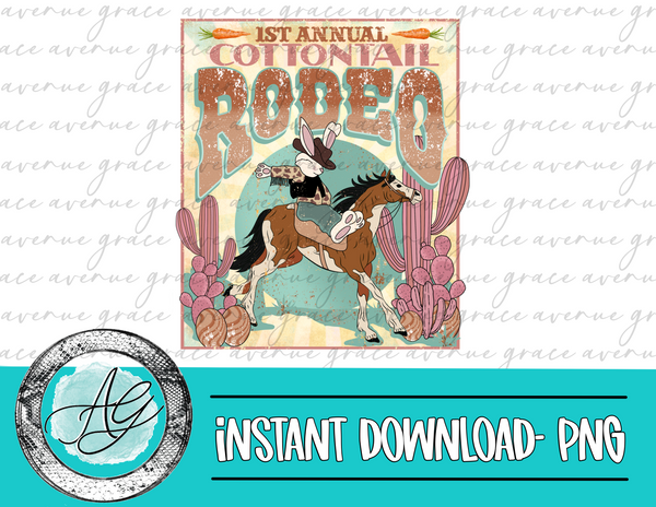 Easter Rodeo Poster