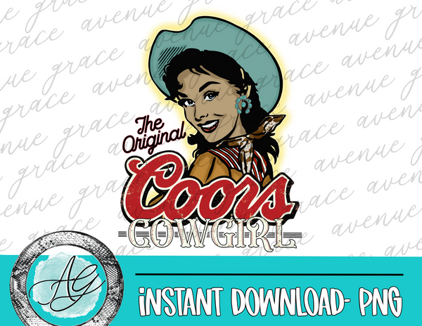 Coors Cowgirl