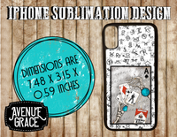 Western card scene case design