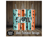 Serape Mama Tumbler Design