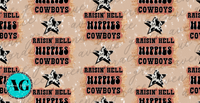 Hippies & Cowboys 12oz Sippy Cup Sublimation Wrap